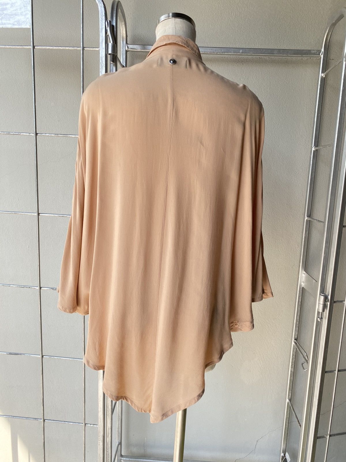 Diesel DIESEL Beige Oversized Button-Up Shirt Size M / US 6-8 / IT 42-44 - 3 Thumbnail