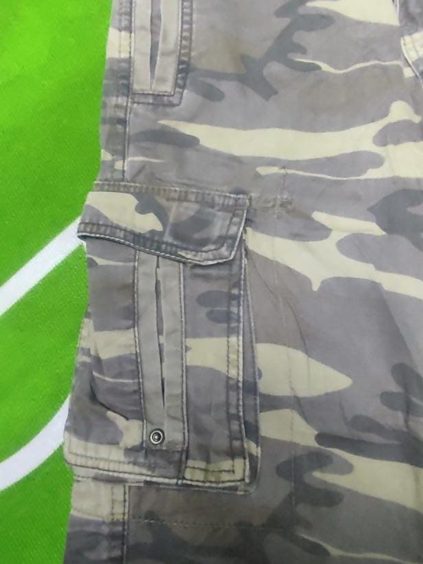 Zara CAMOUFLAGE ZARA CARGO PANTS Size US 27 - 7 Thumbnail