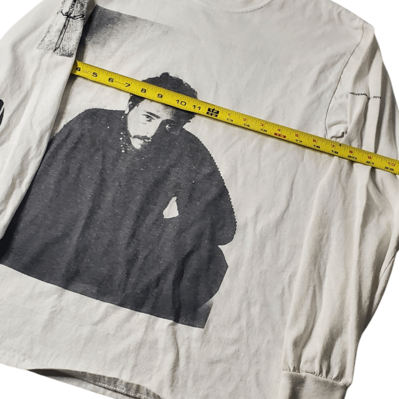 Japanese Brand × Rap Tees × Vintage 2019 Post Malone Longsleeve T-Shirt Size US M / EU 48-50 / 2 - 6 Thumbnail