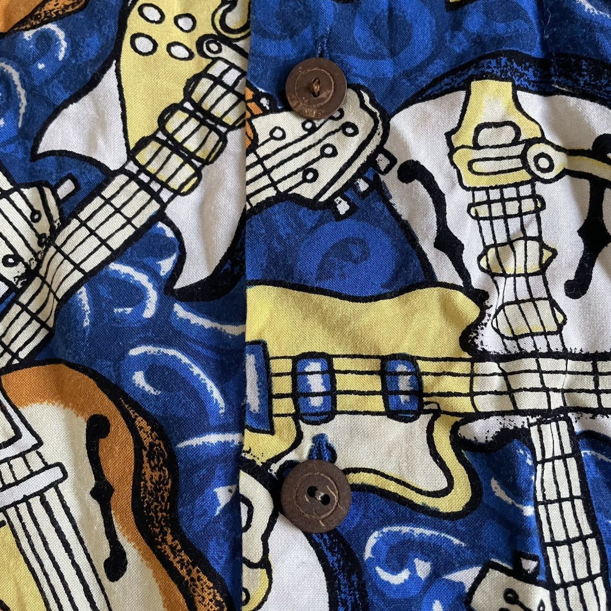 Mambo Vintage Mambo Loud Shirt Button Up Mens L Guitars Oversized Size US L / EU 52-54 / 3 - 3 Thumbnail