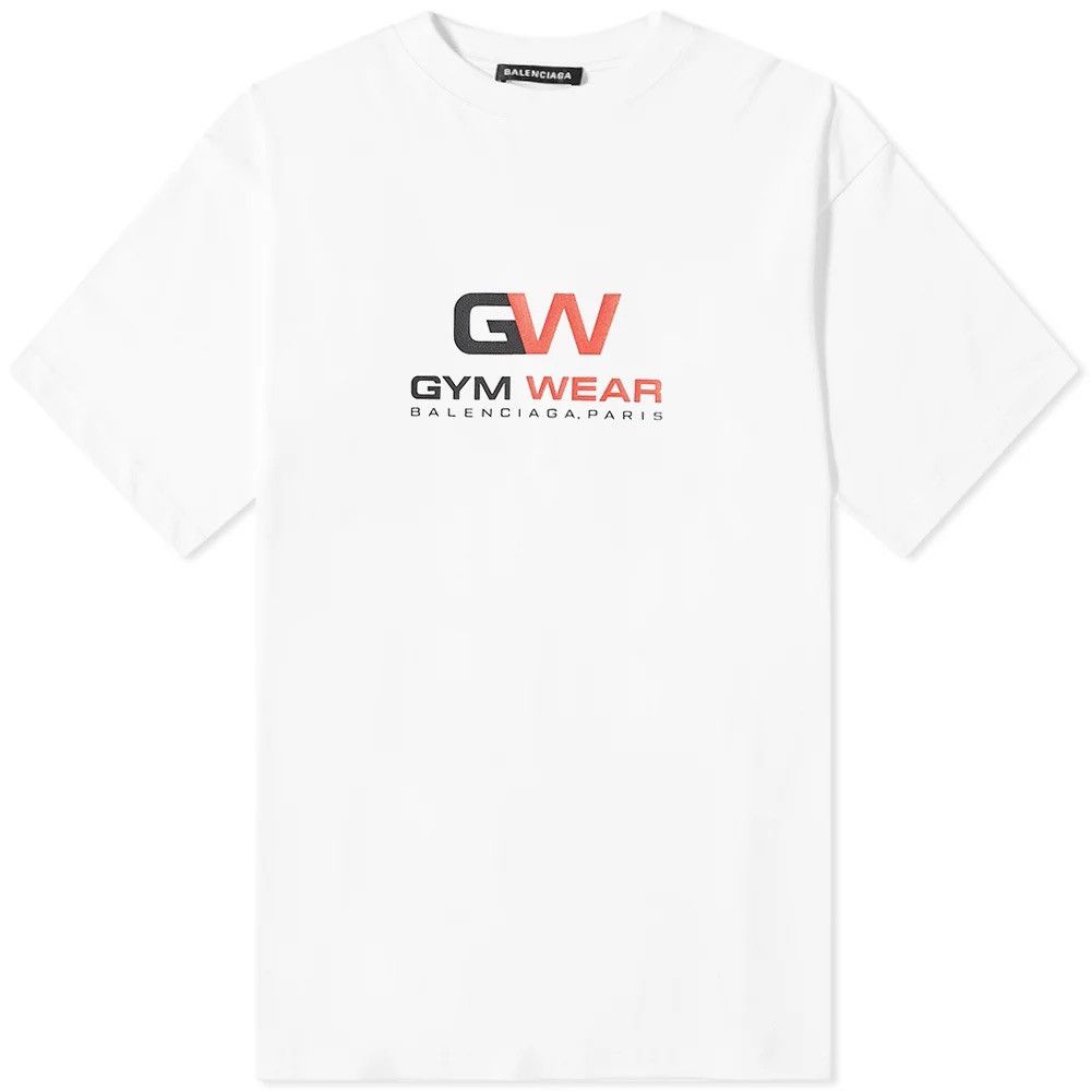 Balenciaga Balenciaga GymWear Tee Size US S / EU 44-46 / 1 - 4 Thumbnail