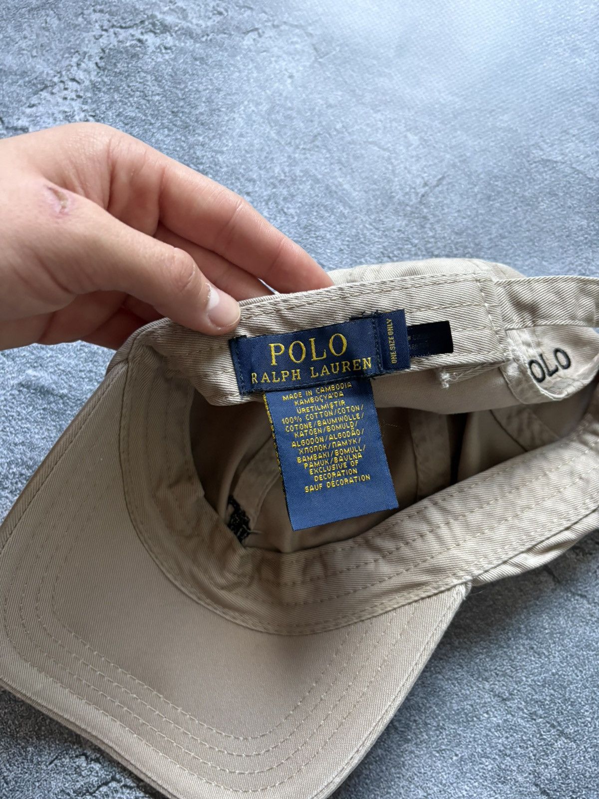Polo Ralph Lauren Vintage Polo Ralph Lauren Streetwear Y2K Mens Hat Cap OS Size ONE SIZE - 5 Thumbnail
