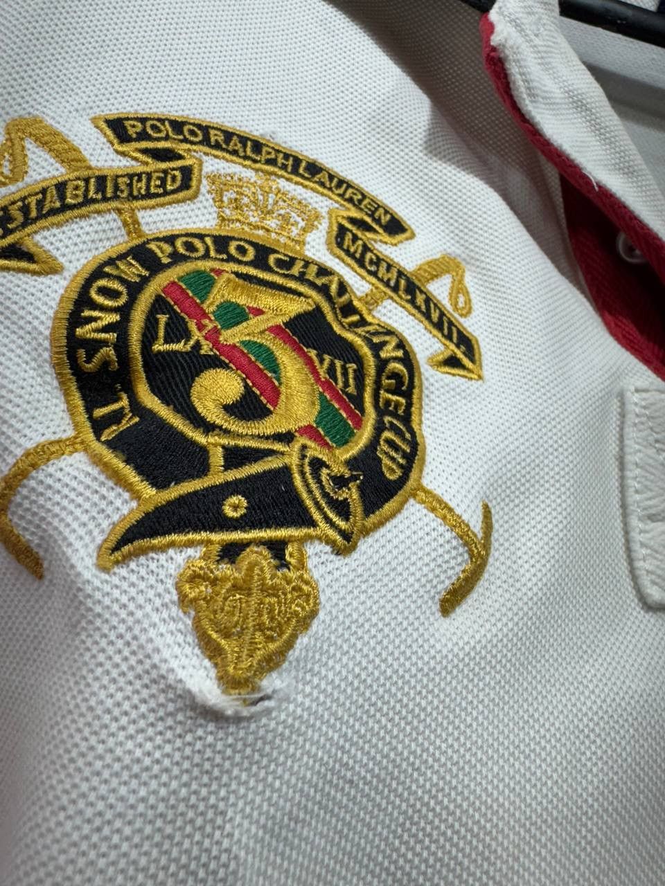 Other Polo Ralph Lauren Snow Polo Challenge Cup Shirt Vintage Size US L / EU 52-54 / 3 - 7 Thumbnail
