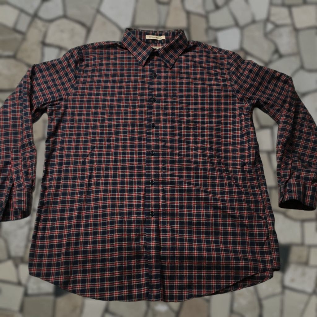 Vintage L.L. Bean Mens Wrinkle Free Plaid Traditional Fit Button Down Shirt Large Size US L / EU 52-54 / 3 - 1 Thumbnail