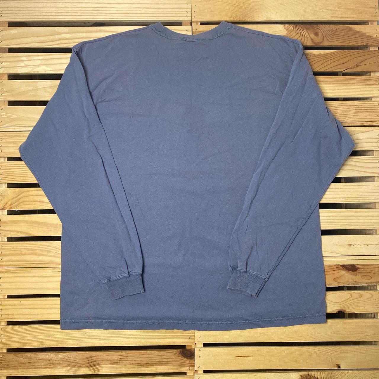 Old Navy Vintage Old Navy Blue Ski Tee Size Large Size US L / EU 52-54 / 3 - 2 Thumbnail