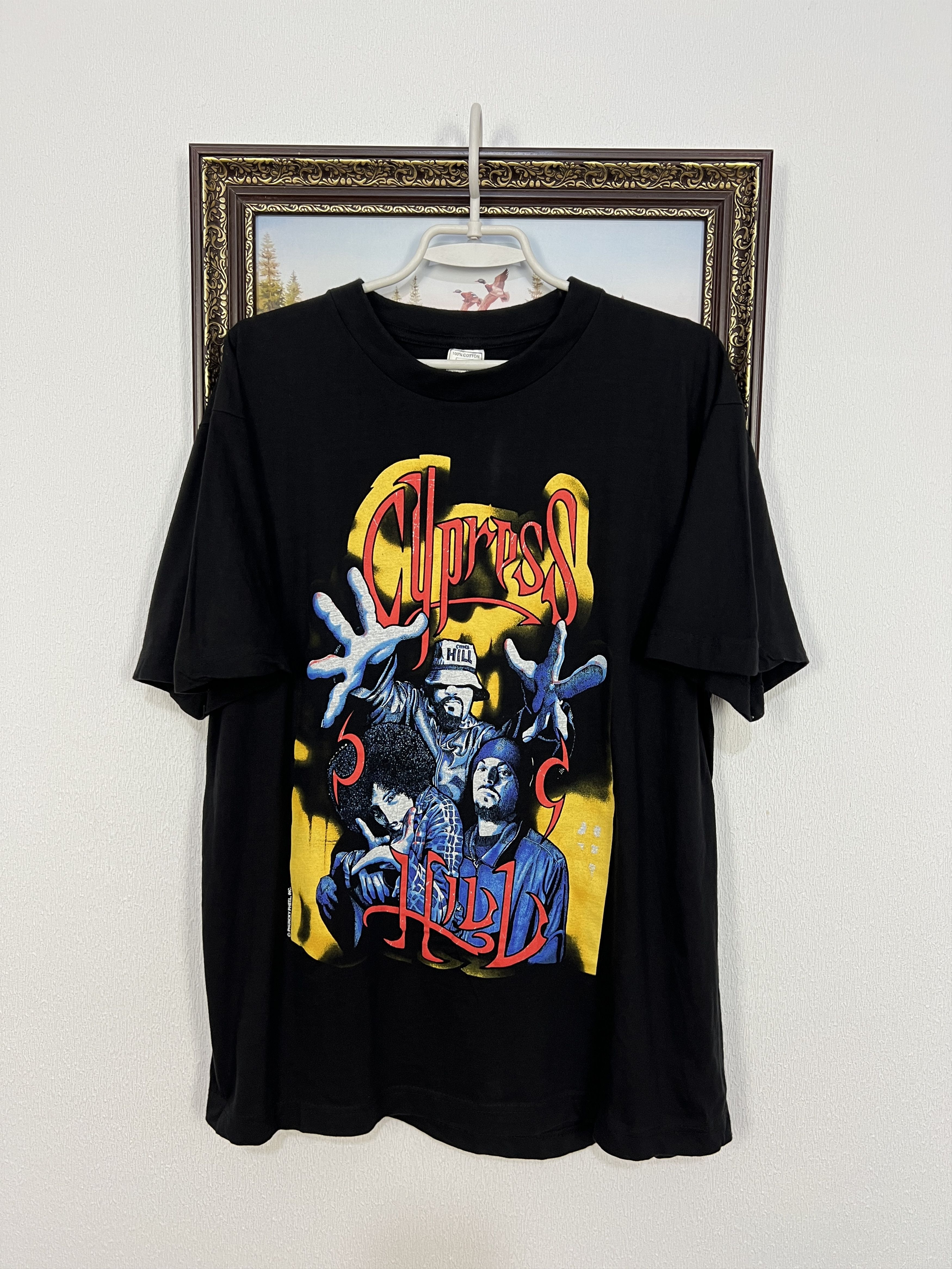 Vintage Vintage 90's Cypress Hill Shirt Rap Band Experience Tee Size US XL / EU 56 / 4 - 1 Thumbnail