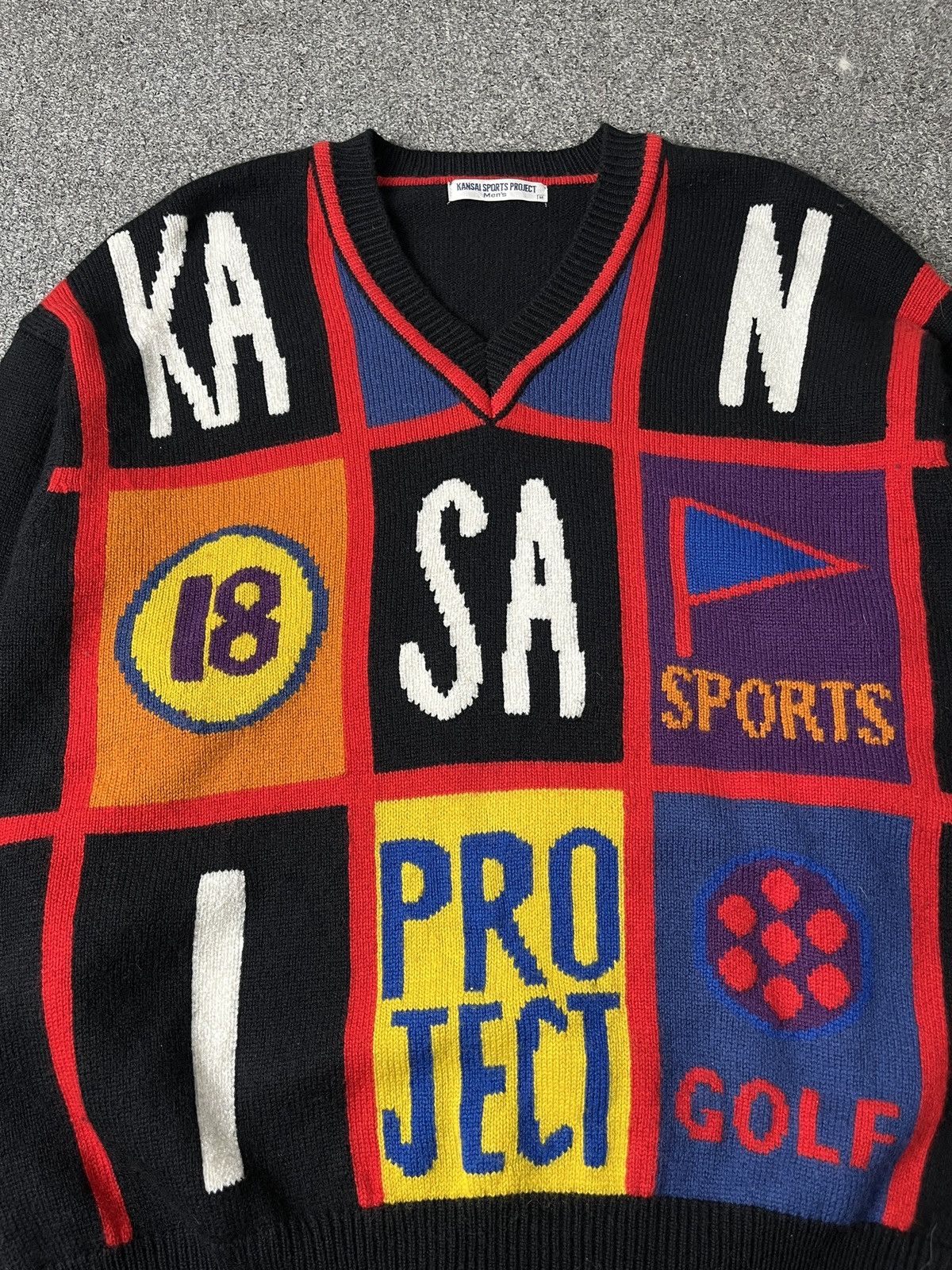 Kansai Yamamoto Kansai Sports Project Knitwear Size US L / EU 52-54 / 3 - 3 Thumbnail