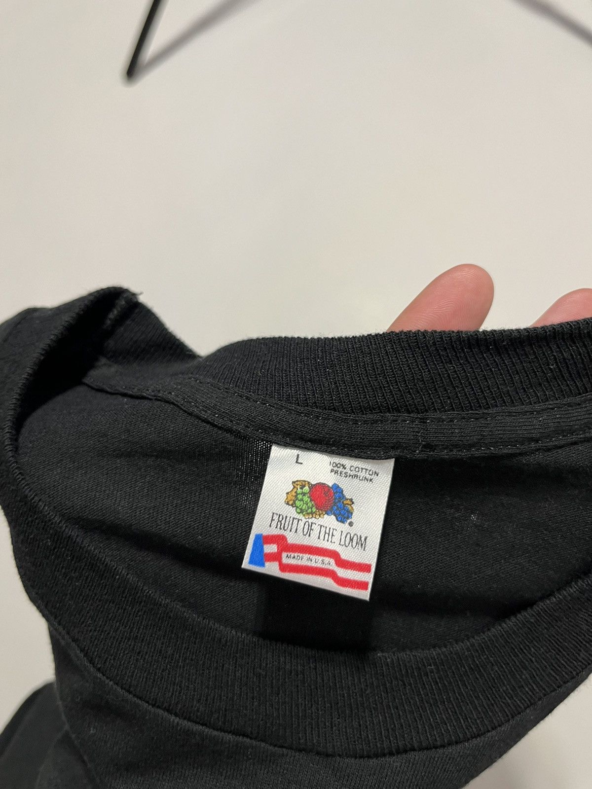 Ferrari Vintage 90’s Ferrari single stitch boxy fit black tee Size US L / EU 52-54 / 3 - 4 Thumbnail