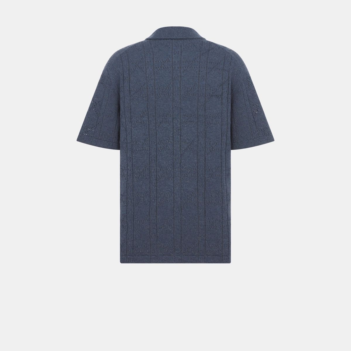 Dior o1bcso1str0226 Cannage Short-Sleeved Shirt in Blue Size US XL / EU 56 / 4 - 2 Thumbnail