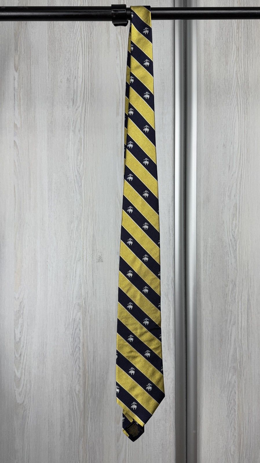 Brooks Brothers Brooks Brothers Golden Fleece Striped 100% Silk Tie Size ONE SIZE - 1 Thumbnail