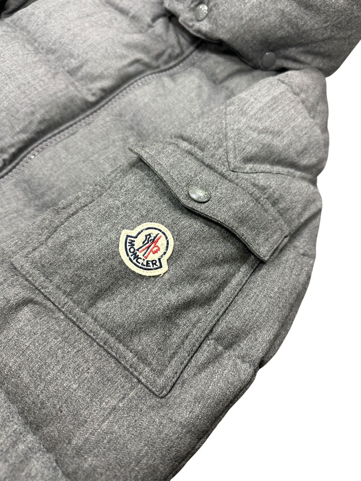 Moncler Moncler Montgenevre Grey Jacket Size US L / EU 52-54 / 3 - 4 Thumbnail