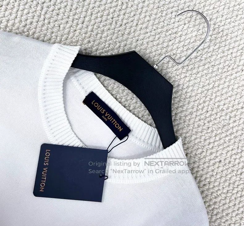 Louis Vuitton Louis Vuitton White fluorescent yellow pin embroidered mon Size US XS / EU 42 / 0 - 2 Thumbnail