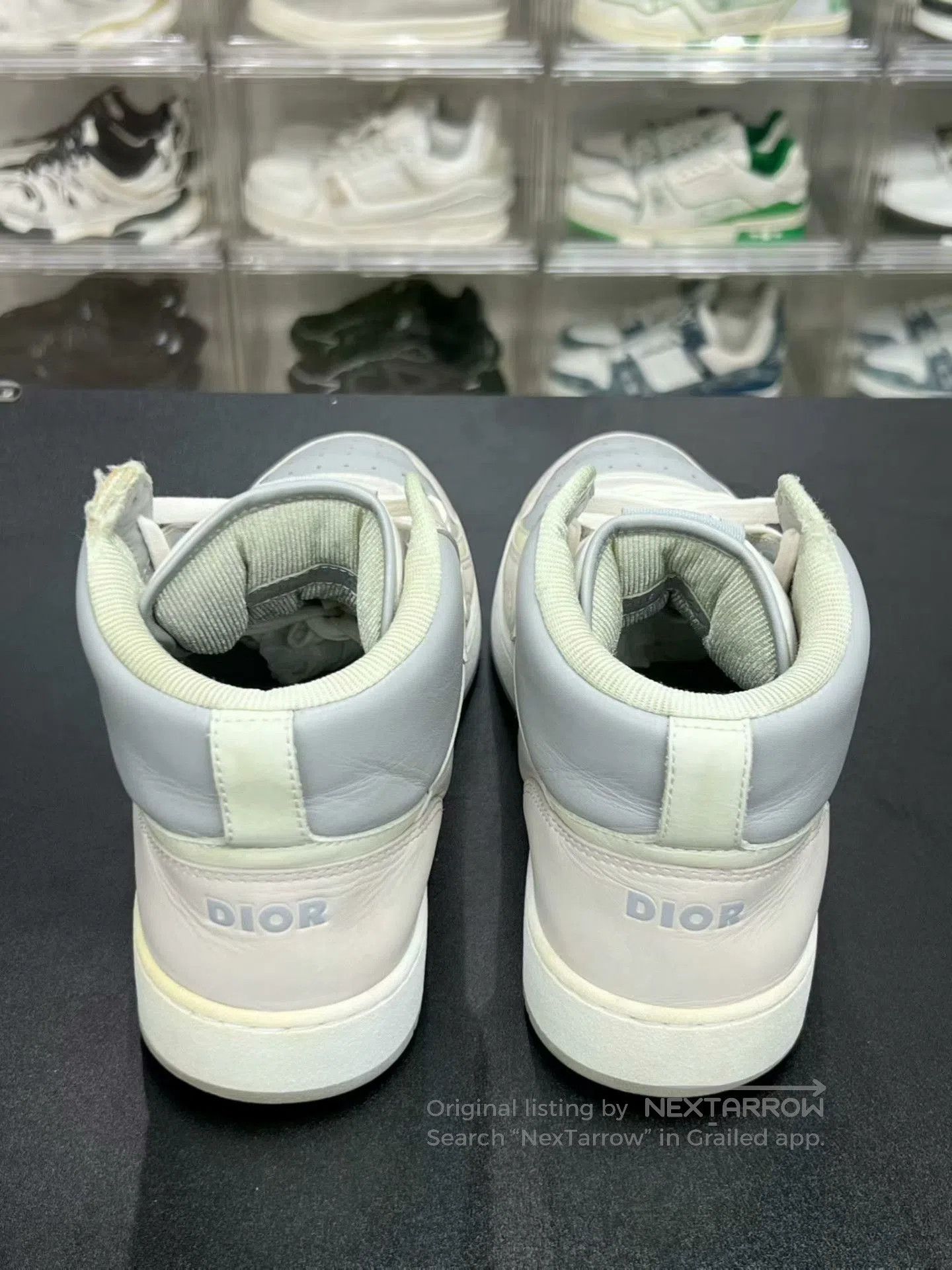 Dior dior b27 logo high-top sneakers in white. Size US 9 / EU 42 - 7 Thumbnail