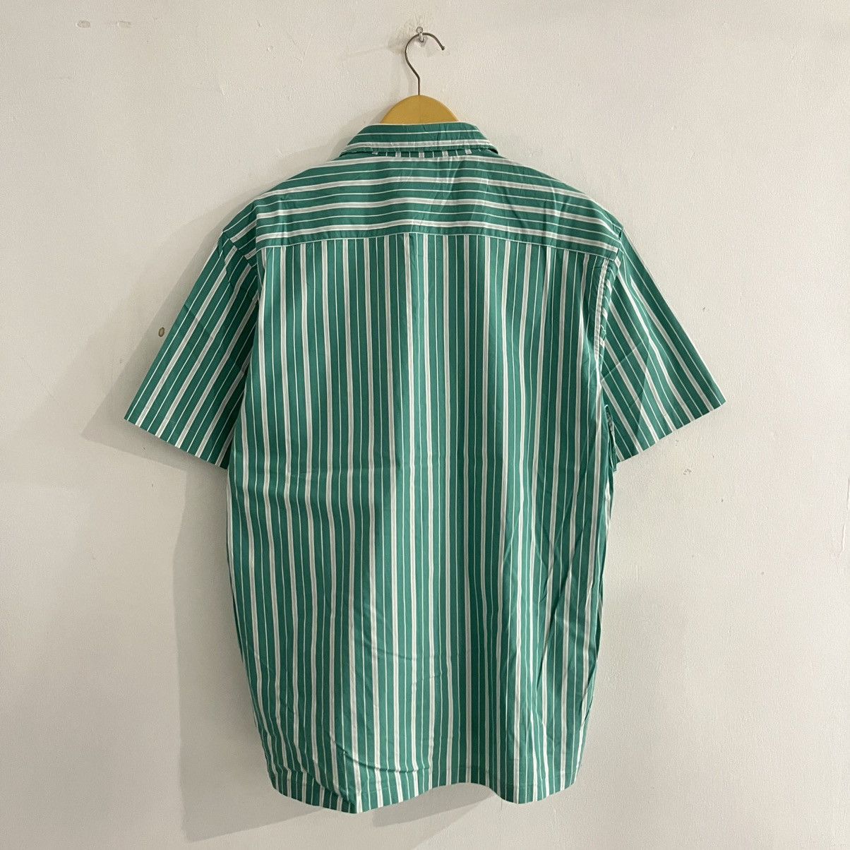 Issey Miyake Yale - Striped Short Sleeve Shirt Size US M / EU 48-50 / 2 - 6 Thumbnail