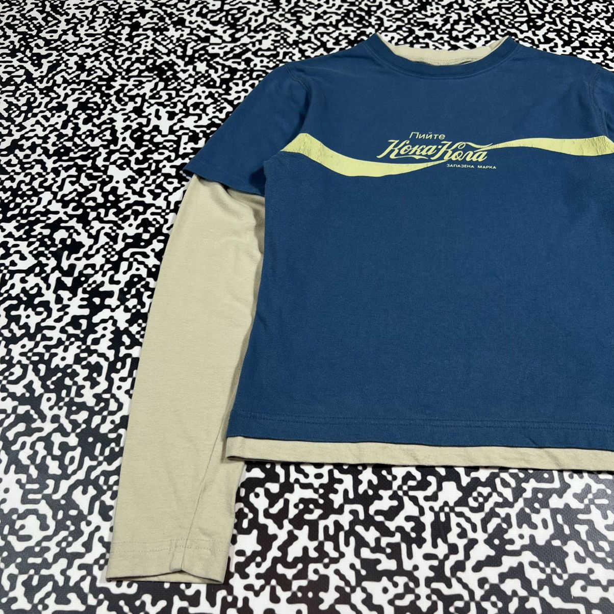 Coca Cola RARE 90s Vintage Coca Cola Big Logo Retro Longsleeve Size S / US 4 / IT 40 - 11 Thumbnail