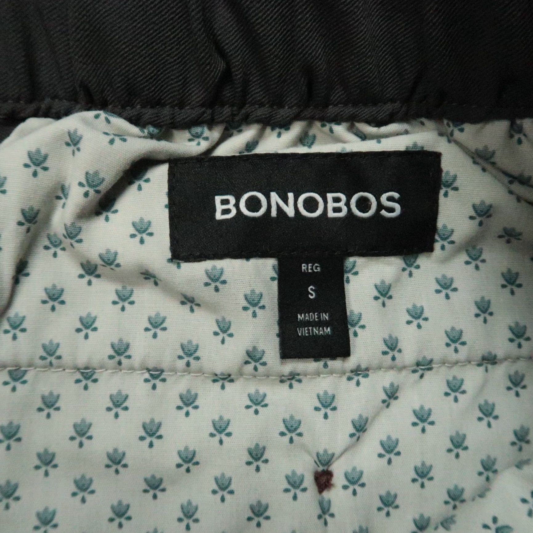 Bonobos Bonobos Pants Men Small Gray Slim Fit Performance Flex Waist Chino Straight Size US 28 / EU 44 - 4 Thumbnail