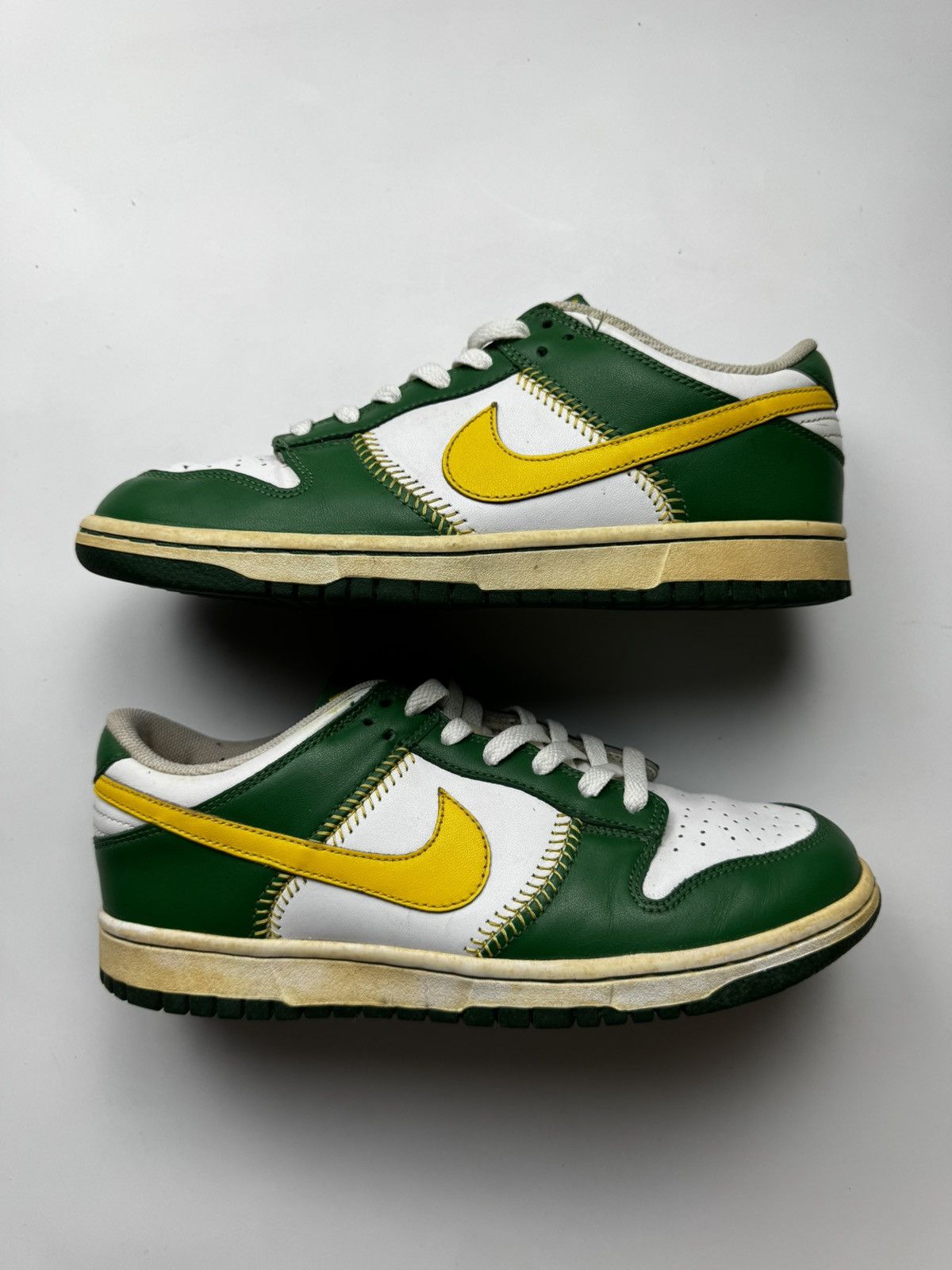 Nike 2005 Nike Dunk Low Baseball Pack Oakland Size US 9 / EU 42 - 2 Thumbnail