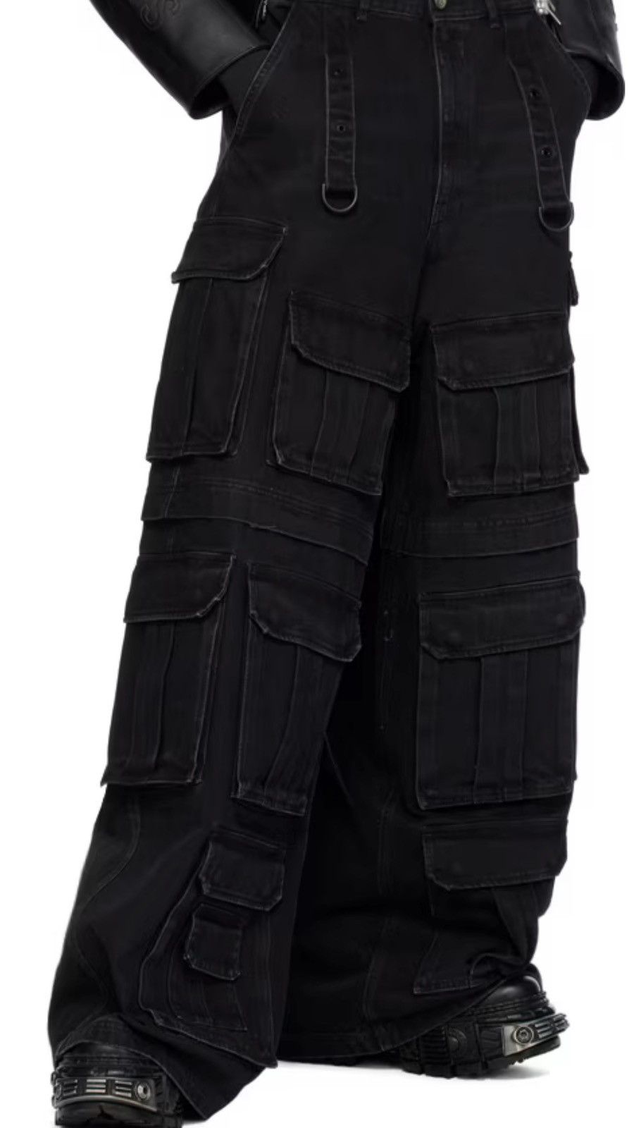 Vetements Vetements Distressed Multi-Pocket Cargo Denim Size US 30 / EU 46 - 8 Thumbnail