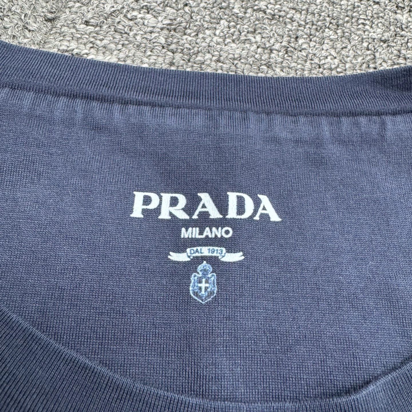 Prada Prada Triangle Logo Short Sleeve Tee XXL 98 New Size US XXL / EU 58 / 5 - 2 Thumbnail