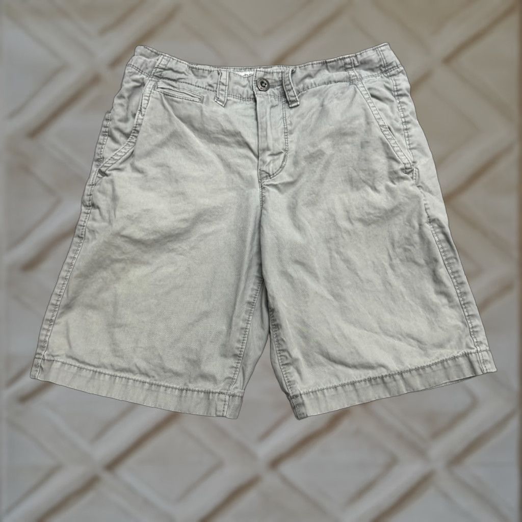 American Eagle Outfitters American Eagle Outfitters Prep Length Classic Chino Shorts Mens 28 Green Blue Cotton Casual 90s? Size US 30 / EU 46 - 1 Thumbnail