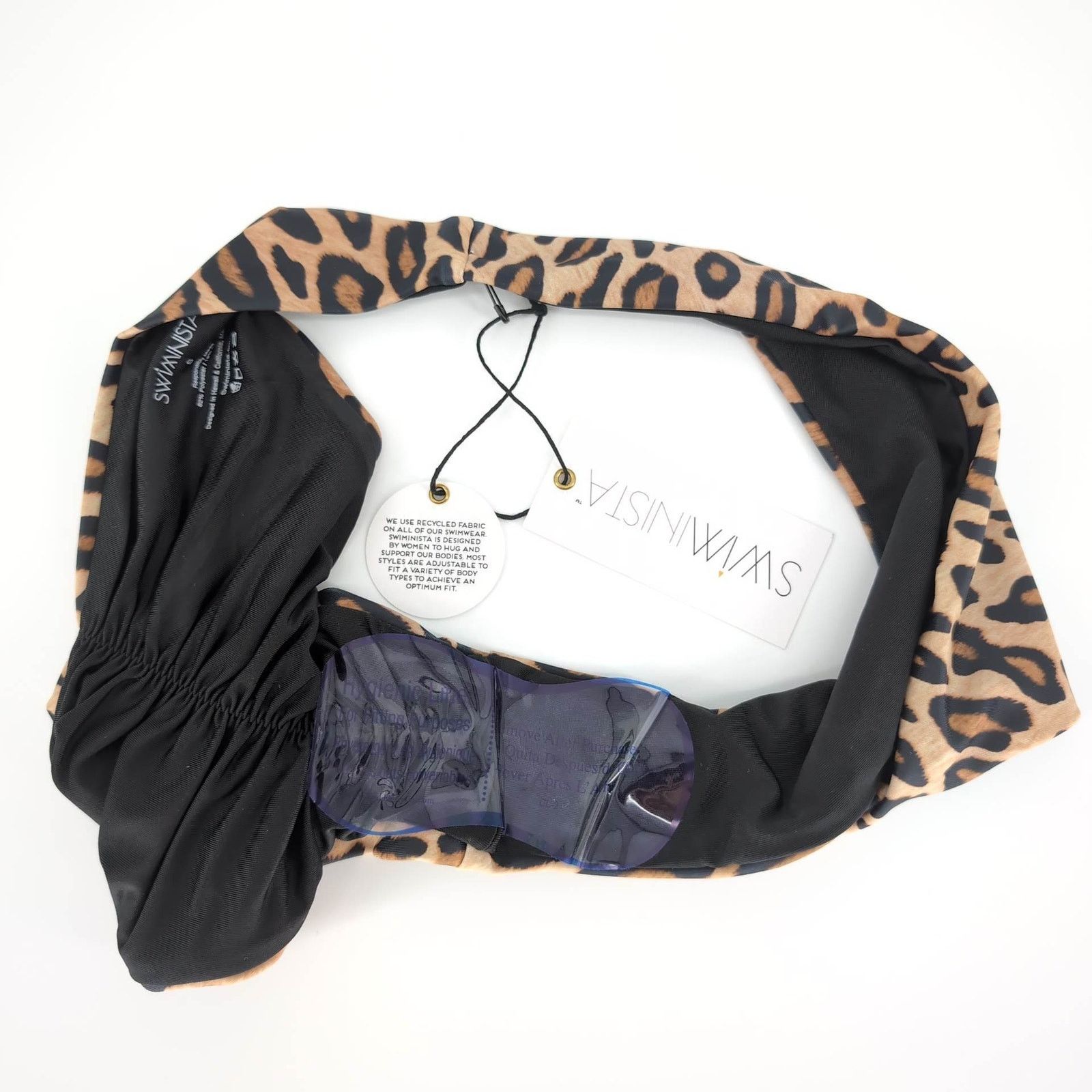Other NWT Swiminista Brave Bottom Leopard Print Bikini - Size S Size ONE SIZE - 8 Thumbnail