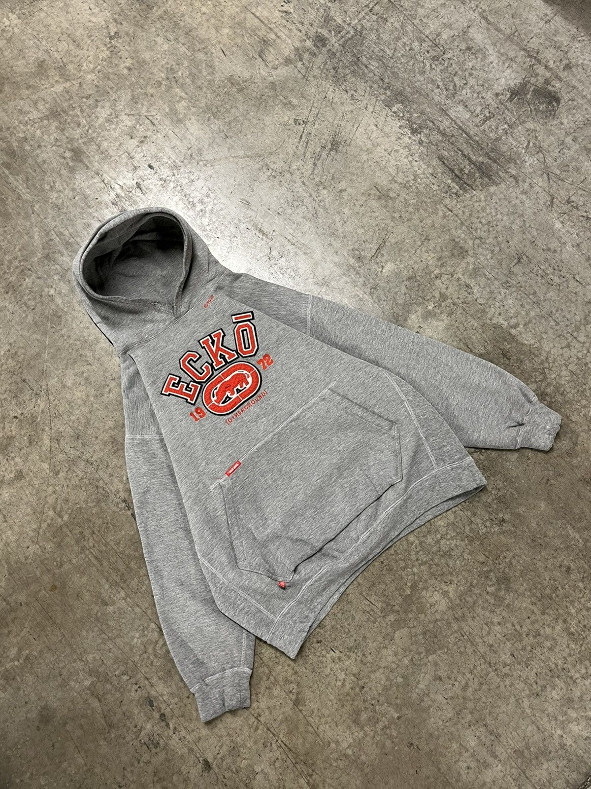 Ecko Unltd. Ecko utld y2k spell out boxy fit hoodie heavy cotton rare Size US L / EU 52-54 / 3 - 2 Thumbnail