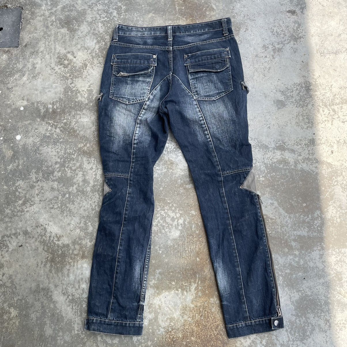 PPFM Vintage PPFM Bondage Punk ifsixwasnine LGB Style Denim Size US 34 / EU 50 - 4 Thumbnail