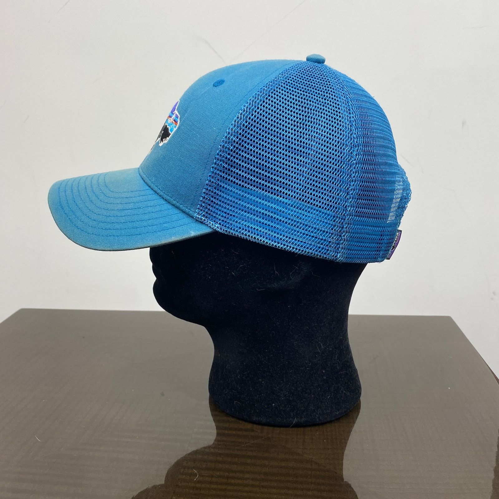 Patagonia Patagonia Fitz Roy Bison Mesh Trucker Hat Snapback Size ONE SIZE - 6 Thumbnail