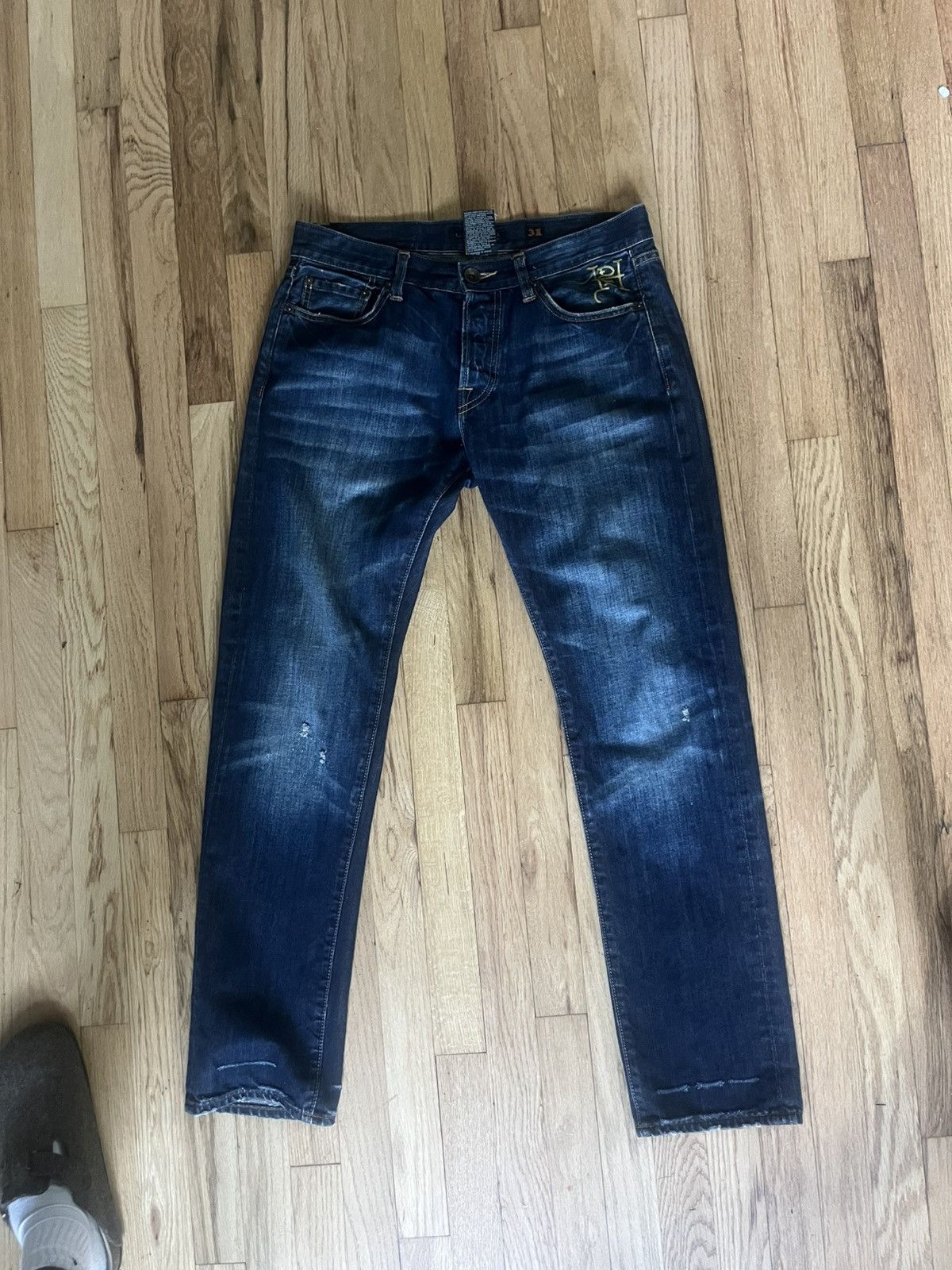 Ed Hardy Rare Embroidered Ed Hardy Jeans Size US 31 - 2 Thumbnail