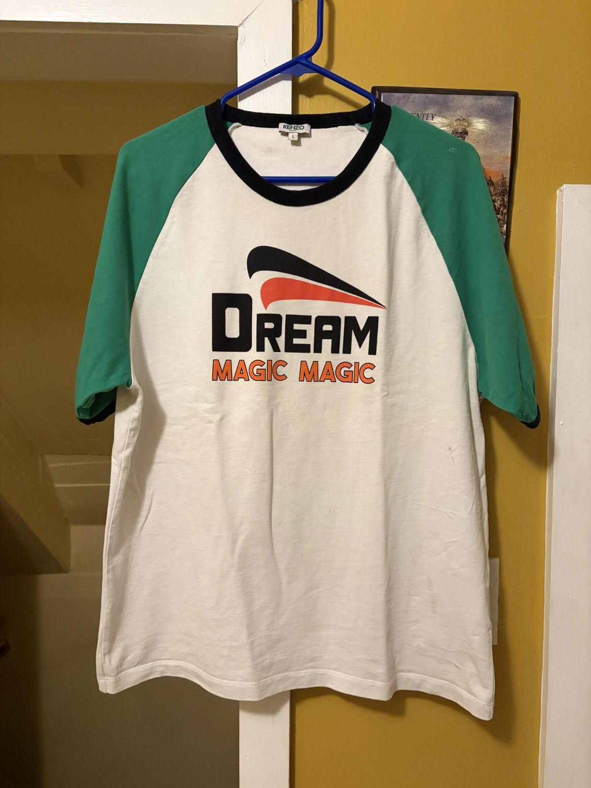 Kenzo Dream Magic Green Ringer Tee L Size US L / EU 52-54 / 3 - 1 Thumbnail