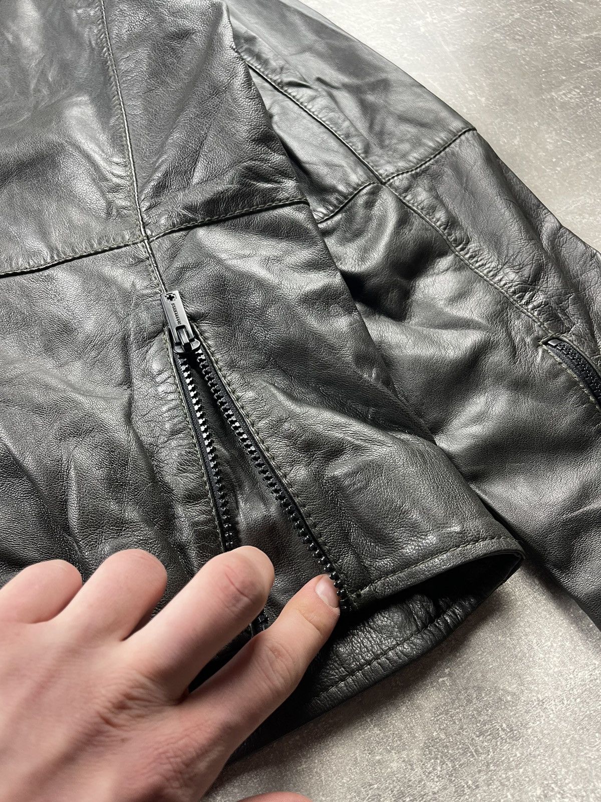 Strellson Strellson “Nelson” Black Lamb Leather Urban Jacket Designed Size US L / EU 52-54 / 3 - 11 Thumbnail