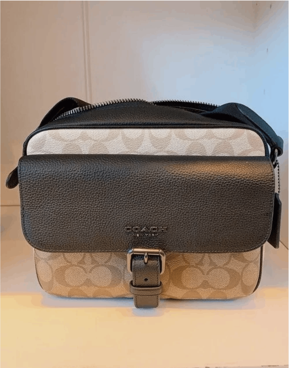 Coach Hudson Crossbody Bag In Blocked Signature Canvas C6080 Size ONE SIZE - 2 Thumbnail