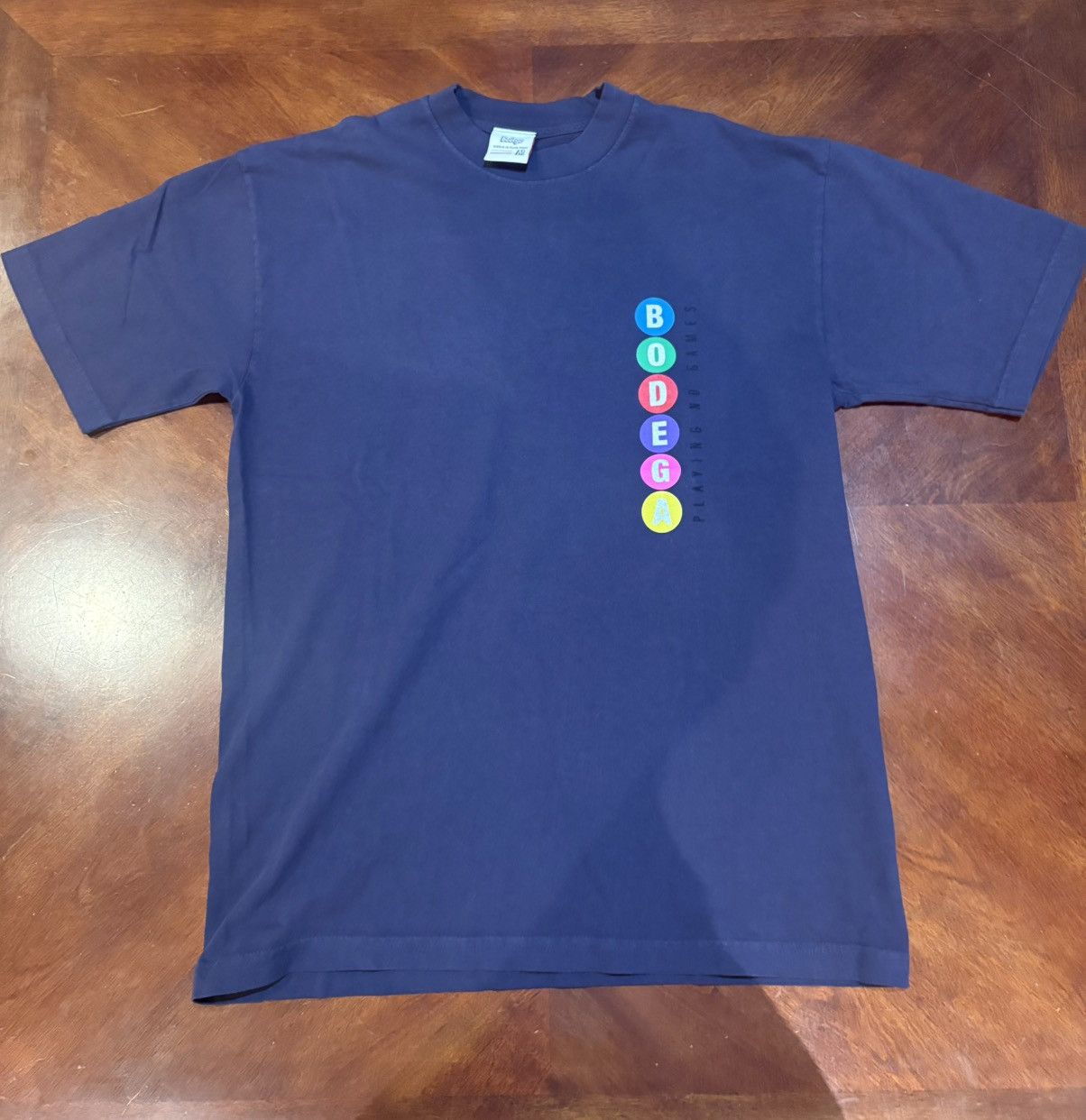 Bodega Bodega Navy Blue Shirt Size US M / EU 48-50 / 2 - 1 Thumbnail