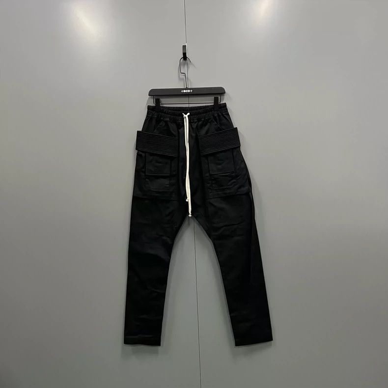 Rick Owens rick owens size s Double loop corduroy cargo pants with m Size US 28 / EU 44 - 1 Thumbnail