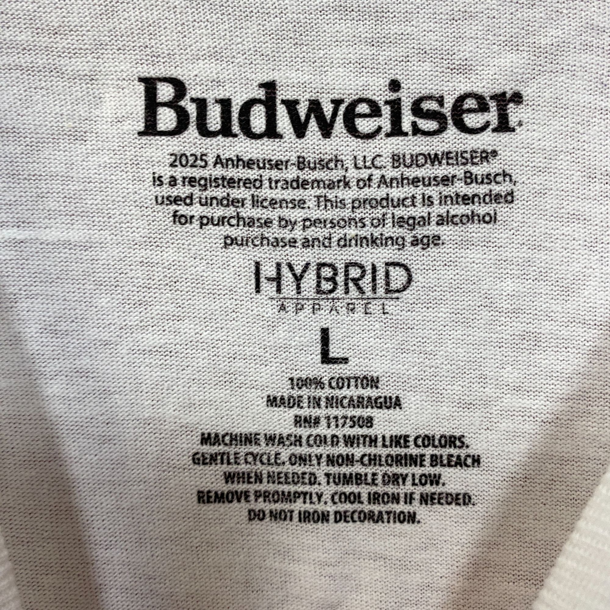 Budweiser World Renowned Budweiser King Of Beers T-Shirt Large Size US L / EU 52-54 / 3 - 4 Thumbnail