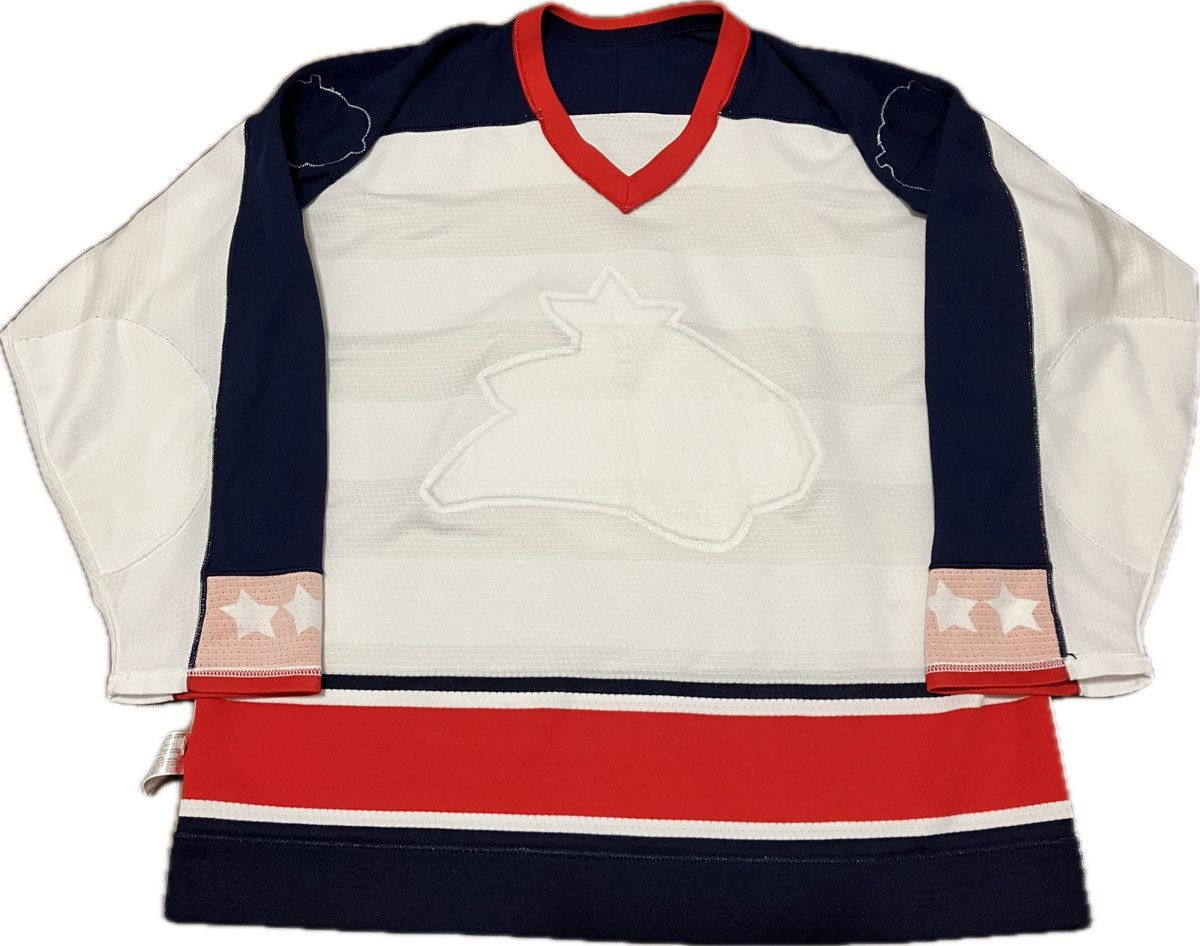 Pro Player Columbus Blue Jackets Pro Player Auth NHL Hockey Jersey 52 Size US XXL / EU 58 / 5 - 5 Thumbnail