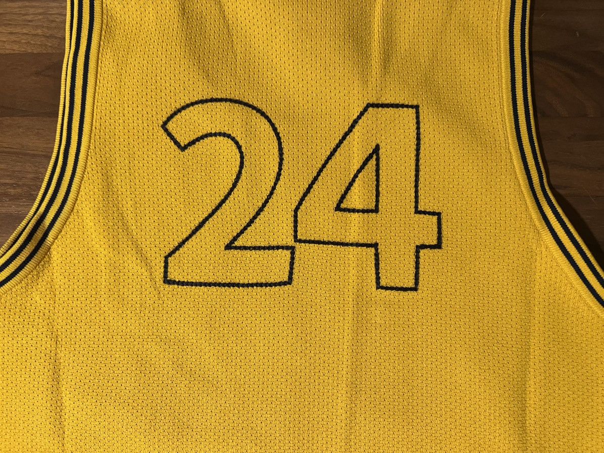 Aime Leon Dore Aime Leon Dore ALD Knit Basketball Jersey Sweater Yellow Size US XL / EU 56 / 4 - 9 Thumbnail
