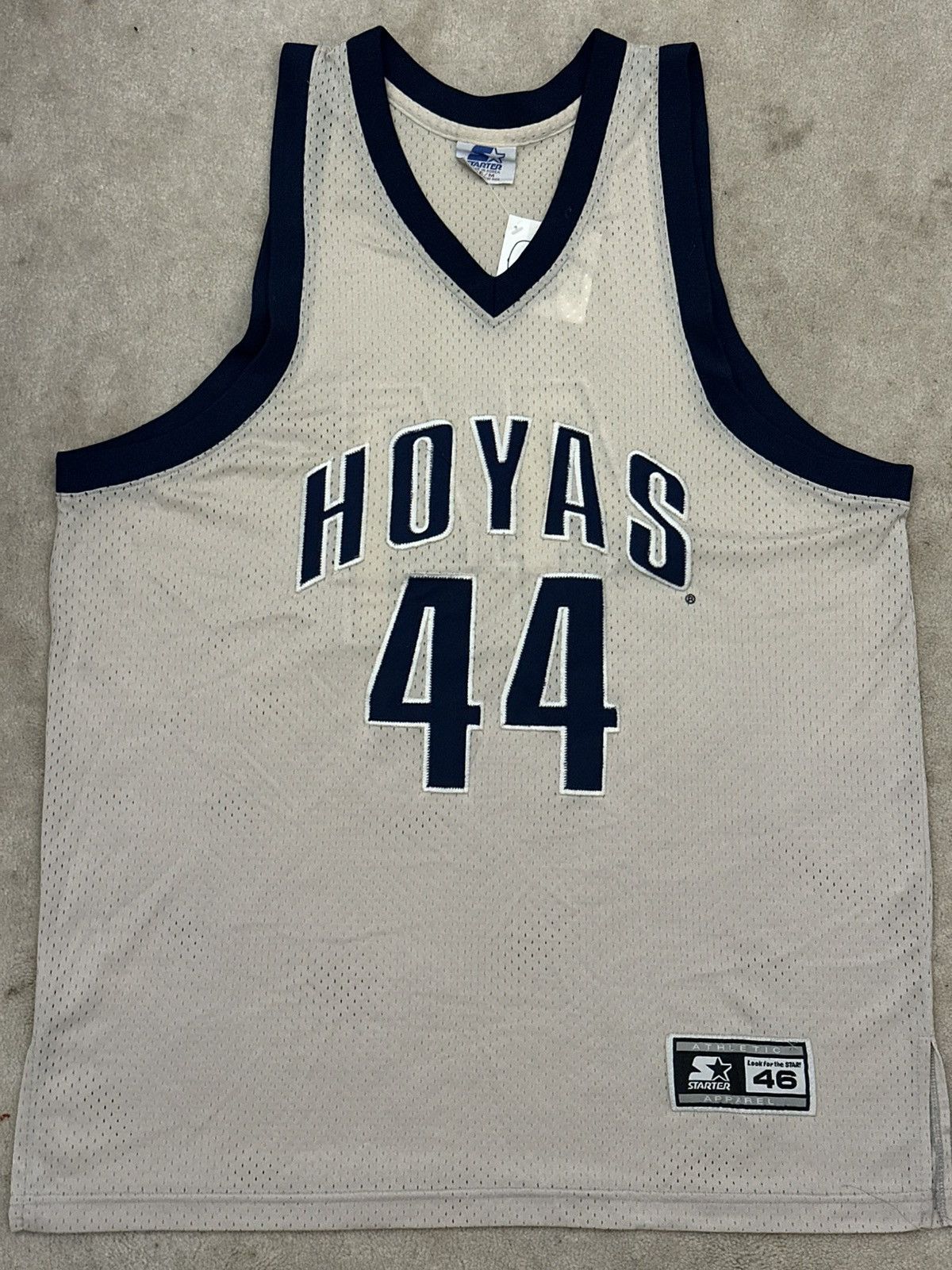 Starter Vintage 90s Georgetown Hoyas Basketball Jersey Starter NCAA Size US M / EU 48-50 / 2 - 2 Thumbnail