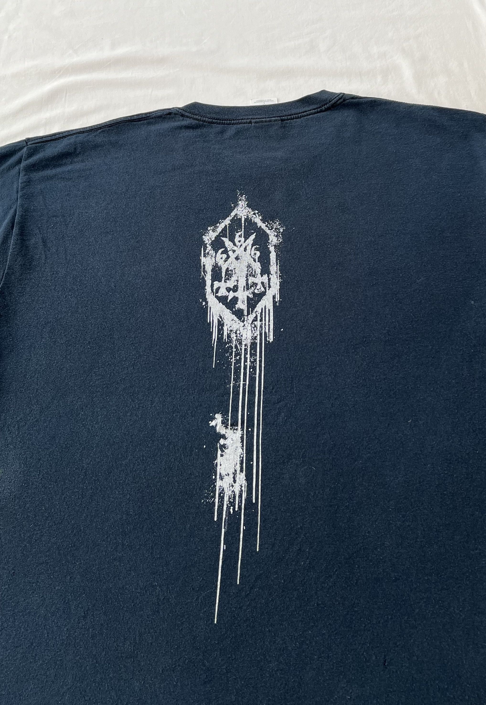Band Tees Vintage 2000s Gorgoroth Black Metal Band 666 Black T-shirt Size US L / EU 52-54 / 3 - 14 Thumbnail