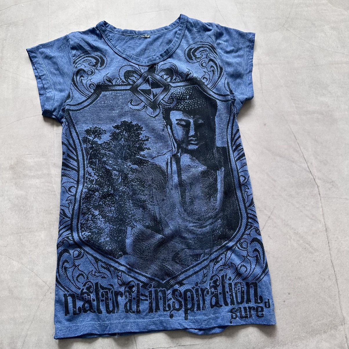 Hysteric Glamour × Undercover 00s Buddha Hindu Indian Tattoo T Shirt Hysteric Glamour Vibe Size S / US 4 / IT 40 - 2 Thumbnail