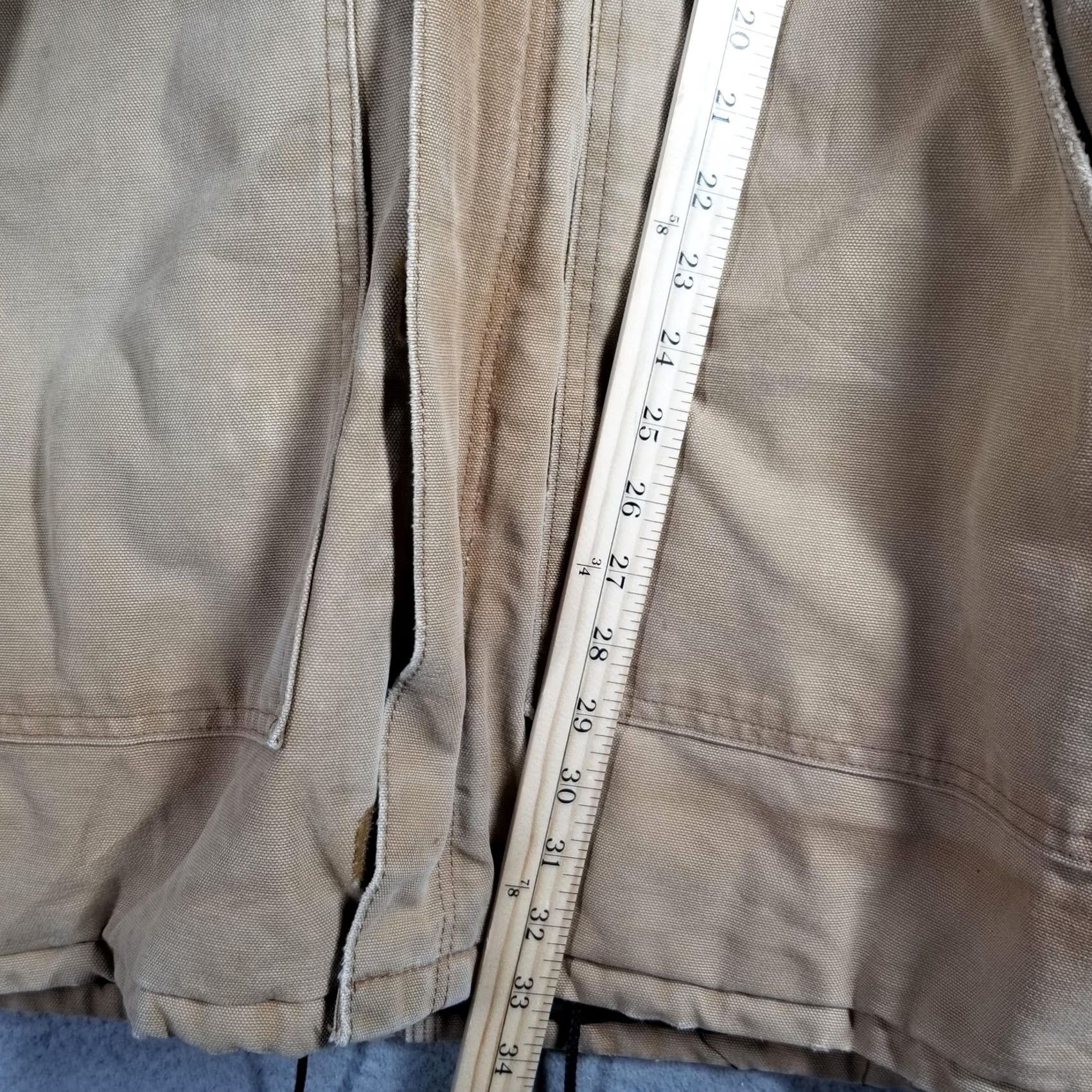 Carhartt VINTAGE Carhartt Artic Jacket C03 2XL Parka Coat Beige Front Zip Hooded Insulated Lined Winter Workwear Men Mes Size US XXL / EU 58 / 5 - 6 Thumbnail