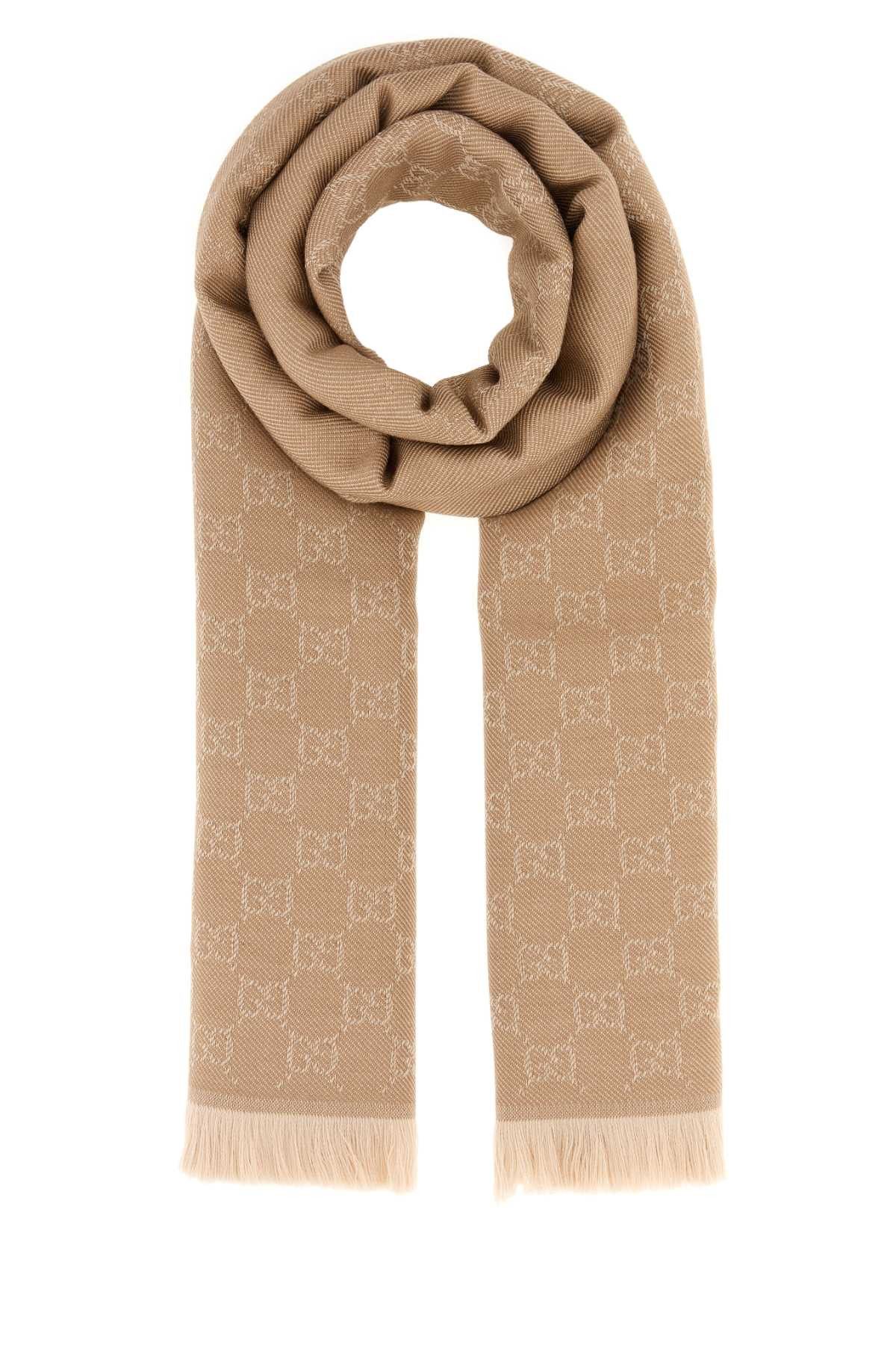 Gucci Embroidered Wool Scarf Size ONE SIZE - 1 Thumbnail