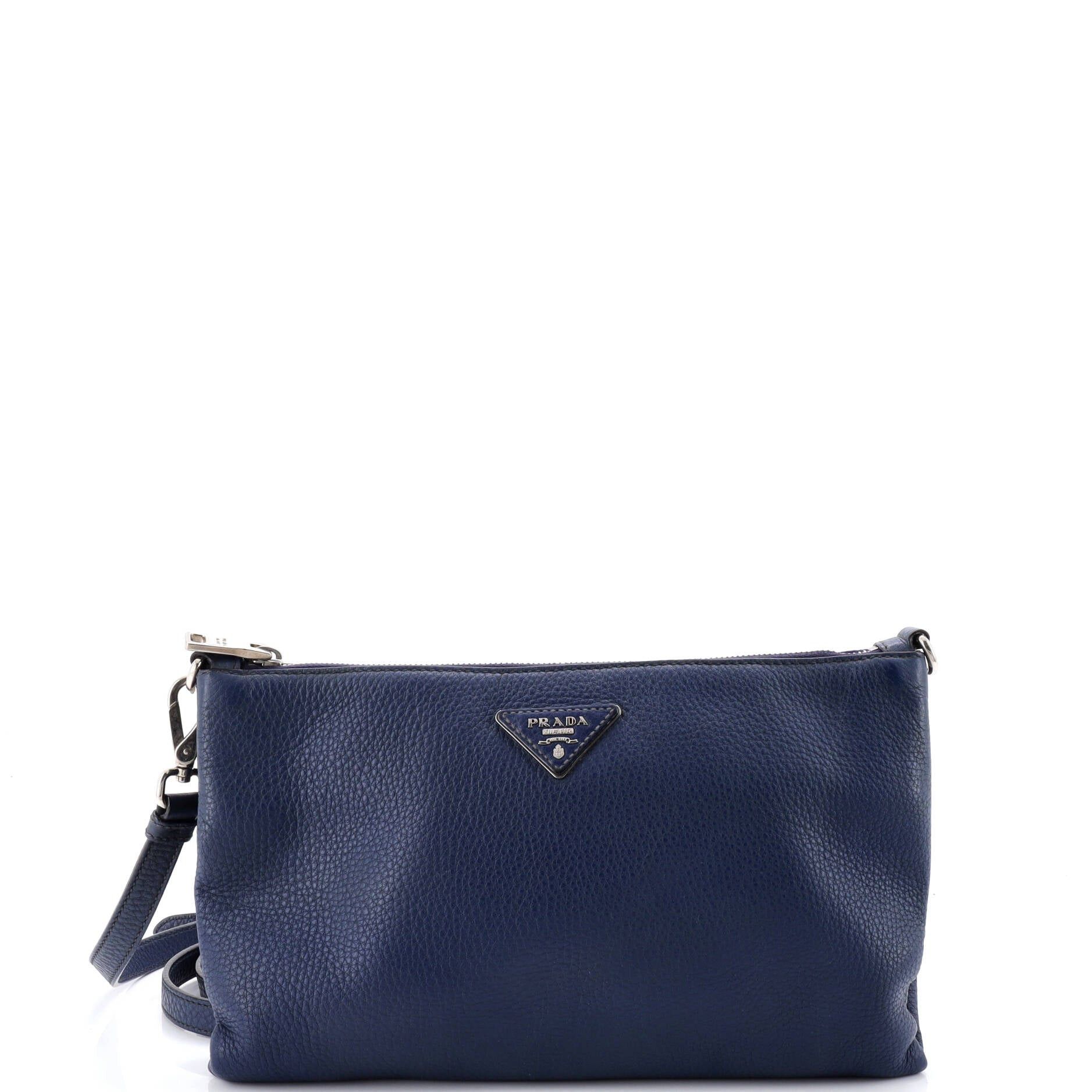 Prada Flat Zip Crossbody Bag Size ONE SIZE - 1 Thumbnail