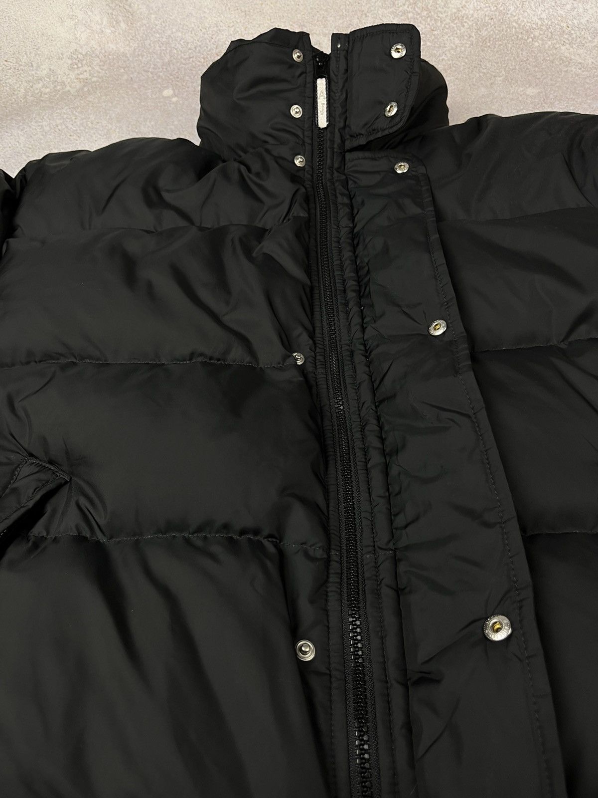 Armani Giorgio Armani Vintage 90s Full Black Down Jacket Puffer Size US XL / EU 56 / 4 - 5 Thumbnail