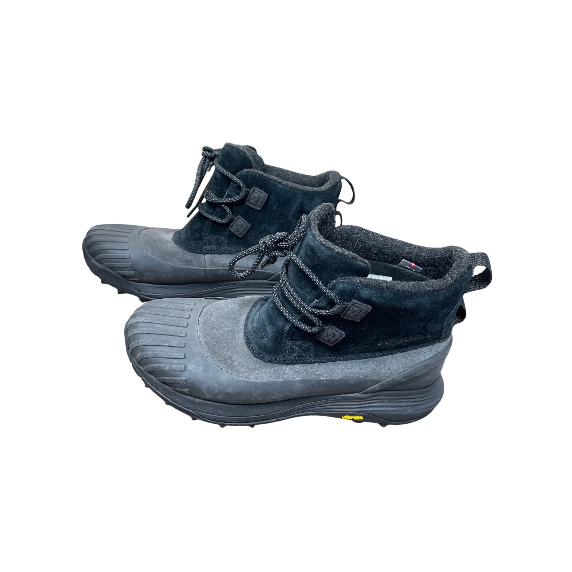 Merrell Merrell Float Pro Vibram Womans Black Suede Duck Boots Sz 9 Size US 9 / EU 42 - 3 Thumbnail