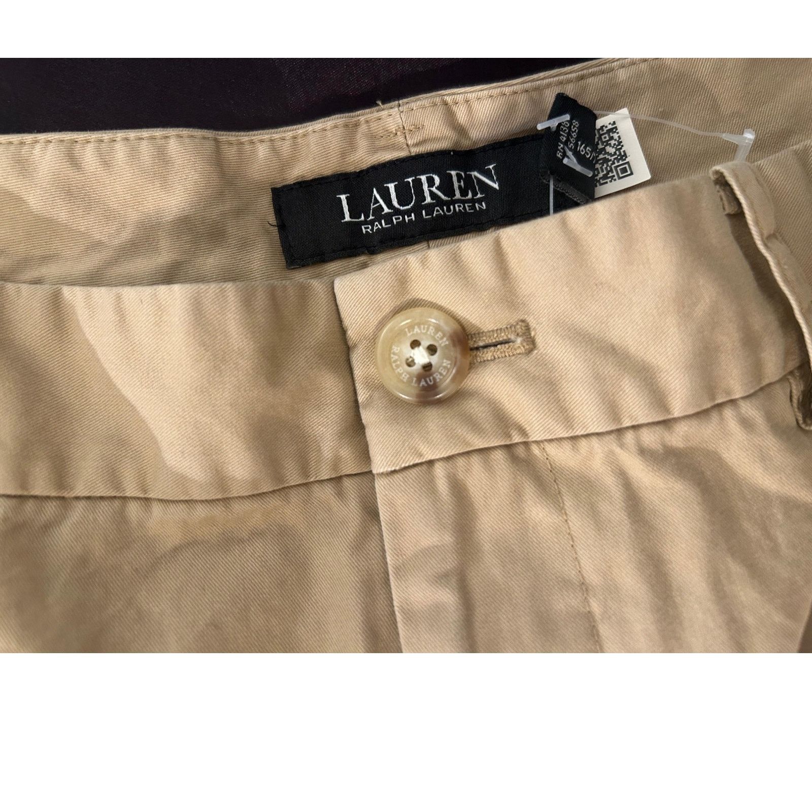 Ralph Lauren Ralph Lauren Cropped Wide Legged Khaki Pants- Women's Size 6 Size 28" / US 6 / IT 42 - 6 Thumbnail