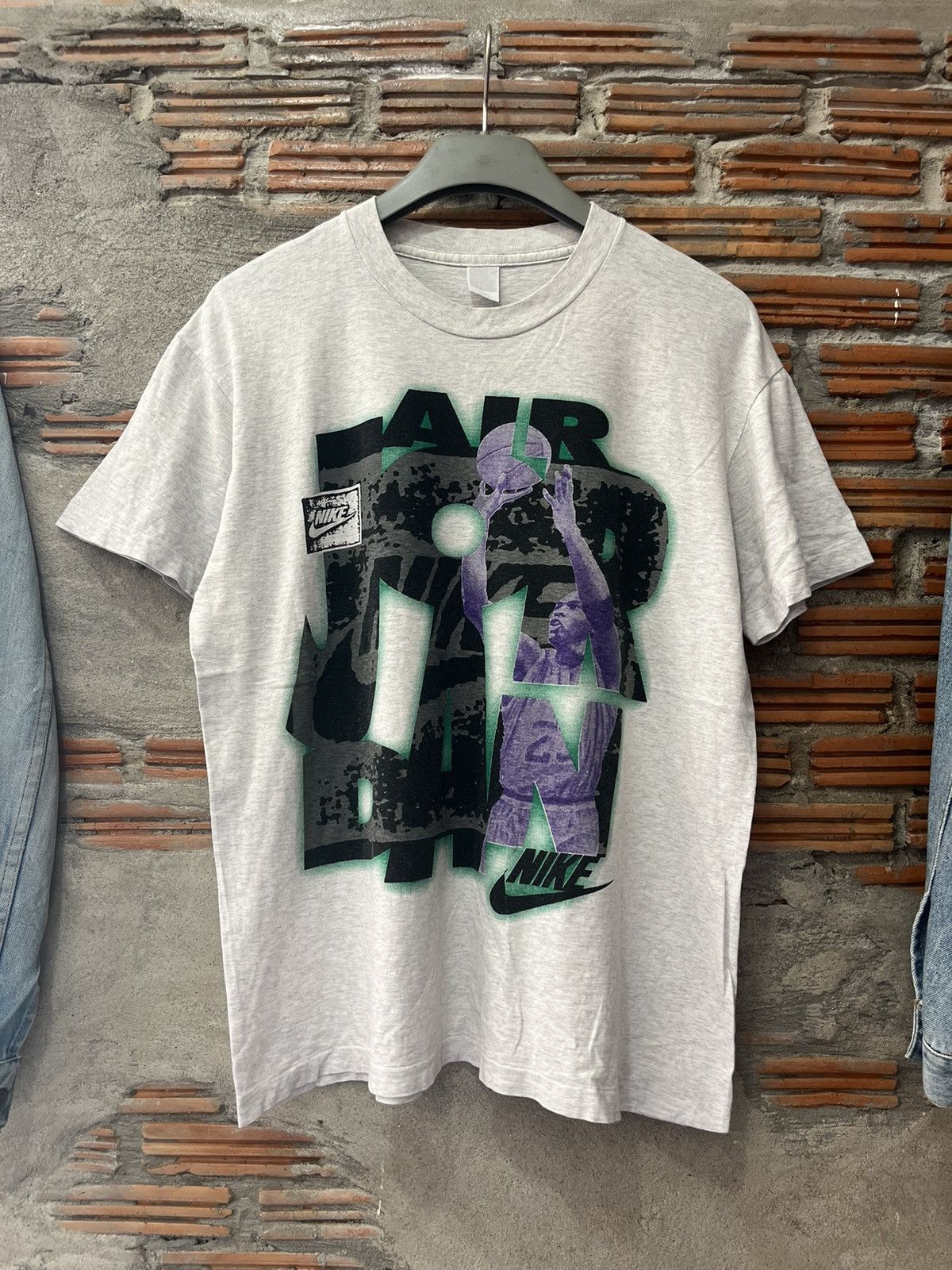 Nike Vintage NIKE AIR Michael Jordan 90’s Tshirt Size US M / EU 48-50 / 2 - 2 Thumbnail