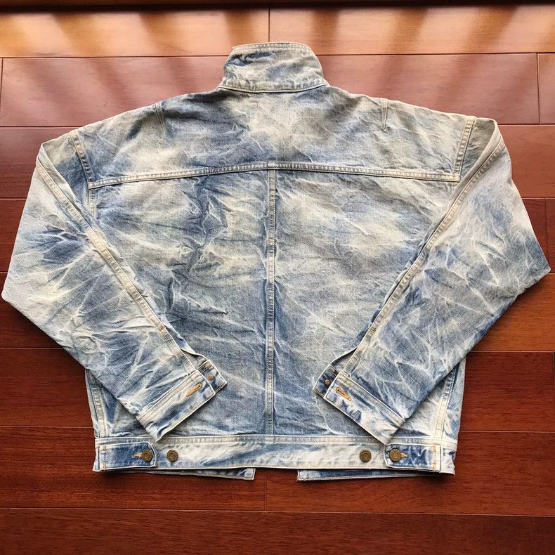 Fear of God Fear of God 5th pull water ripple denim jacket Size US S / EU 44-46 / 1 - 2 Thumbnail