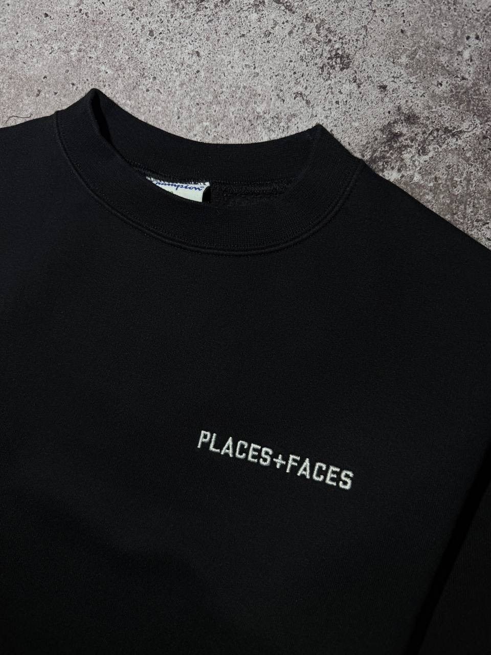 Places + Faces Places + Faces & Champion Rare Sblack Sweatshirt Streetwear Size US S / EU 44-46 / 1 - 5 Thumbnail