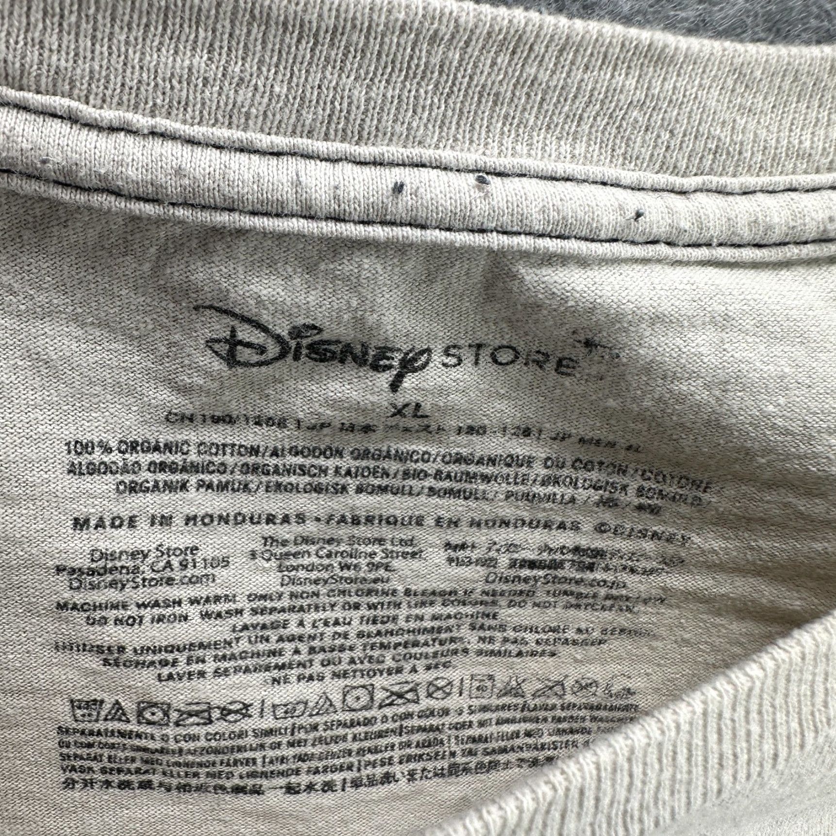 Disney VINTAGE Disney Donald Duck T-Shirt Mens XL Gray Cartoon Graphic Tee Short Sleeve Comic Classic Disney NYC Size US XL / EU 56 / 4 - 7 Thumbnail